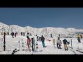 八方尾根スキー場山頂からの景色　2024年3月16日撮影
