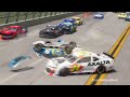 NASCAR Racing Crashes #91 | BeamNG Drive