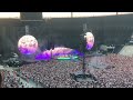 Coldplay show paris the scientist 16 juillet 2022