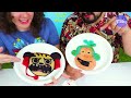 PANCAKE ART CHALLENGE NICKELODEON EDITION ! Learn how to do DIY Pancake Art!