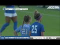 Duke vs. North Carolina Full Game | 2022 ACC Women's Soccer Semifinal