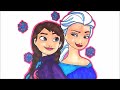 We draw Frozen Elsa & Anna!