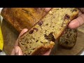 Super Moist Banana Bread, No mixer! Easy & Delicious!