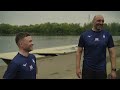 Ben Kay and Carl Frampton meeting the Team GB rowing team | TNT Sports