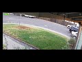 Black Durango throwing trash on the road