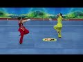 2014 1st China National Wushu Games 第一届全国武术运动大会 Women Duilian Jiangsu Team 江苏 沈清 张洋洋 9.62
