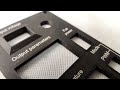 PLA plastics engraving using Endurance DIY Galvo marking machine