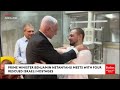 MUST WATCH: Prime Minister Netanyahu Meets With Four Rescued Israeli Hostages At Hospital