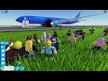 Roblox Cabin Crew Simulator - New Crash Landing animation