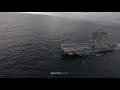 USS America in Action Takeoffs and Landings on Amphibious Assault Ship