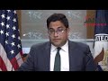 US official refuses to answer reporters’ questions exposing Israeli crime | Janta Ka Reporter
