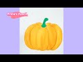 How to draw pumpkin|| Easy Pumpkin drawing || Prima's Pencil