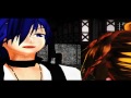 MMD Vampire Kaito bites Len! YAOI