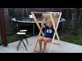 DIY Wood Folding Adirondack Chair