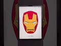Drawing Iron Man in Procreate #ironmandrawing #procreatedrawings