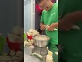 Peel anh cut bambooshoots