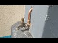 EXPLOSIVE RAW SEWERAGE After Lifting Pressurized Drain Cap