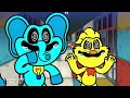 SMILING CRITTERS BABIES But the COLORS are MISSING?! Poppy Playtime 3 Animation