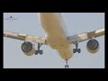 The Smoking Runway | Watch Heavies Bounce, Smoke And Swerve As They Land At Shanghai SHA Airport |