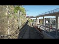 4K CABVIEW: Sunny spring afternoon on the Bergen Line hauling freight
