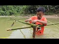 FULL VIEO: 30 days of orphan boy khai making fish traps to sell  ancient fish catching technique