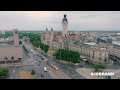 LVB Jobbahn unterwegs (Leipzig von Oben) Drohnenvideo