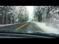 Chico to Chester - Hwy 32 - Snow