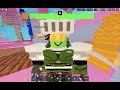 Playing bedwars with my friend chief