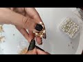 DIY Beaded Earrings // How to make Beaded Earrings // Earrings Making at home8