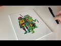 I Hate Art Trends 🌎 drawing Ninja Turtles! Can you Grow your Followers with Art Trends?