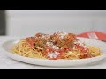 Test Kitchen’s Favorite Spaghetti and Meatballs | Pantry Staples | Everyday Food with Sarah Carey