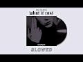 ❰ slowed ❱ ⵢ 𓄹𓈒 What It Cost - Bad Omens