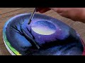 How to Paint Abstract Moonlight Couple｜Step by Step Full Tutorial Version