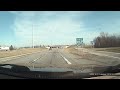 dashcam 112916 - US24 Defiance, OH - lil blue truck