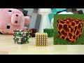 Real Life Minecraft - Playing with magnetic balls - Oddly satisfying mildy ASMR