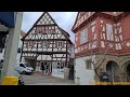 [4K] Waiblingen, Germany 🇩🇪 Walking Tour | Street View | Phong cảnh nước Đức | Cuộc sống Đức