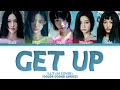 (AI cover) ILLIT 'Get Up' Lyrics (아일릿 'Get up' 가사) (Color coded lyrics)