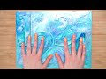 HOW TO: EASY Acrylic Pour Angel Numbers Art!!