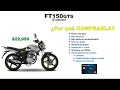 ITALIKA vs HONDA ¿Cuál COMPRAR? FT150gts o CBF150s