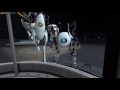 Portal 2 Final Scene (open a portal at the Moon)