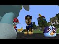 LA PAW PATROL ESCAPA DE BARRY BLUEY EN MINECRAFT 😱