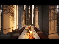 Light Academia Autumn Ambience 🍂 Classical Study Music & Peaceful Sounds for Deep Focus 2hrs 🕯️🎃
