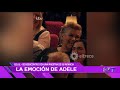 Adele conmovedora: No pudo contener la emoción cuando su profesora la sorprendió en público