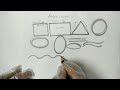 How to draw Basic Shapes || Best for beginners || tutorial || Easy Learning || S Kamal Art and craft