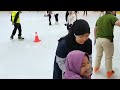 PERTAMAKALI  BERMAIN ICE SKATING Sampai Jatuh Bangun 🥰- Tetap Happy & Bahagia 😘 AEON MALL