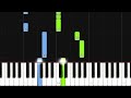 The Blue Danube Waltz  - Johann Strauss II | EASY Piano Tutorial
