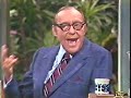 August 21, 1974-Jack Benny's Last Tonight Show Appearance