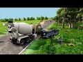 Dangerous Objects and Car Crashes #01| BeamNG.Drive