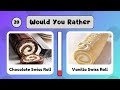 Would You Rather - Food Edition!🍔🍰 Quiz Master