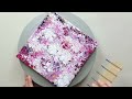 (886) Spring abstract painting with hair pin | Easy painting ideas | Designer Gemma77